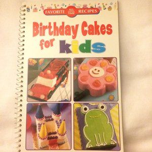 2004 ~ Birthday Cakes for kids cookbook
